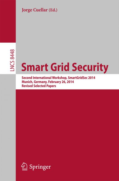 Cover of the book Smart Grid Security by , Springer International Publishing