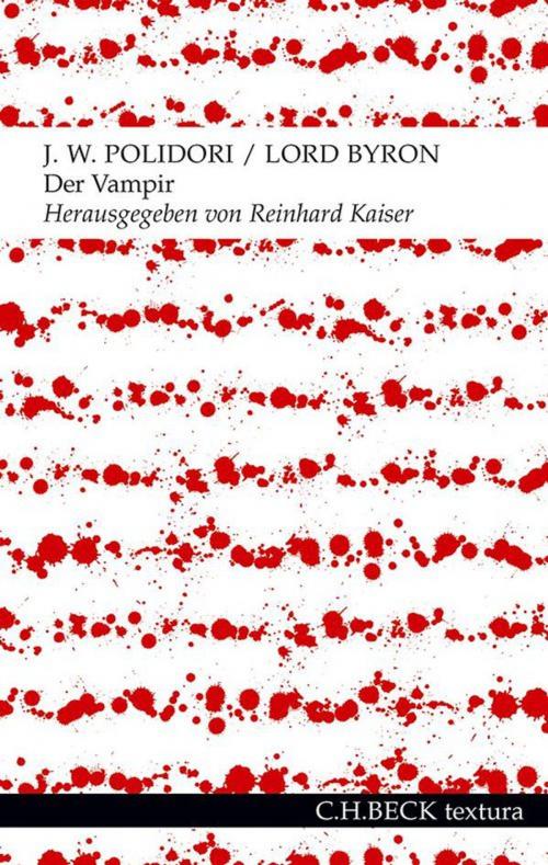 Cover of the book Der Vampir by John William Polidori, George Gordon Byron, C.H.Beck