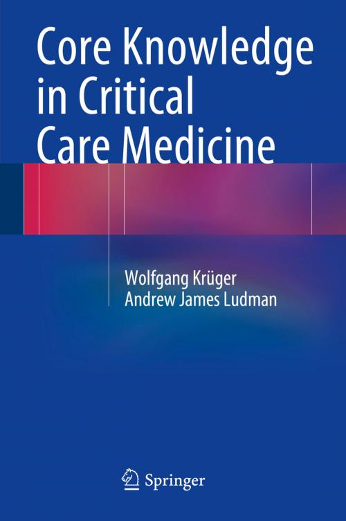 Cover of the book Core Knowledge in Critical Care Medicine by Wolfgang Krüger, Andrew James Ludman, Springer Berlin Heidelberg