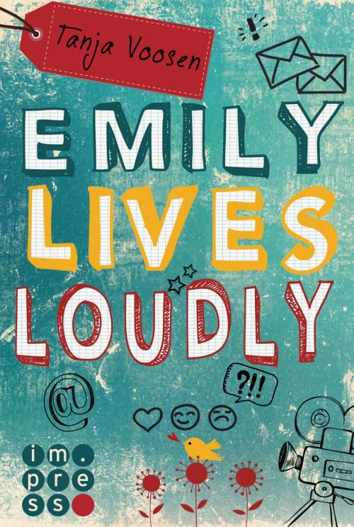Cover of the book Emily lives loudly by Tanja Voosen, Carlsen