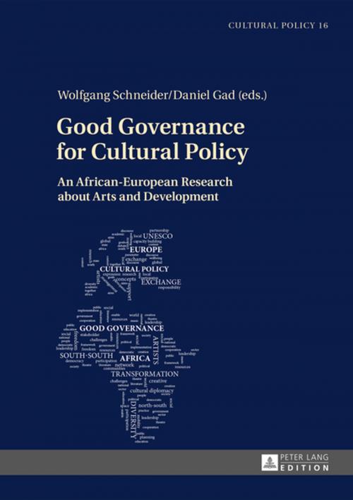Cover of the book Good Governance for Cultural Policy by , Peter Lang