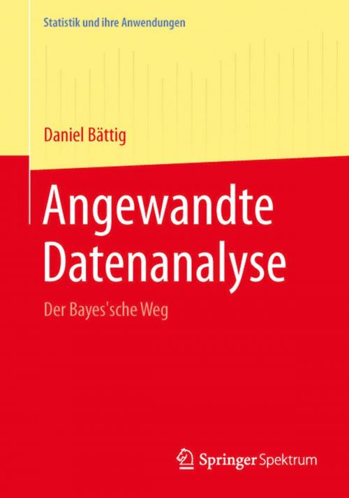 Cover of the book Angewandte Datenanalyse by Daniel Bättig, Springer Berlin Heidelberg