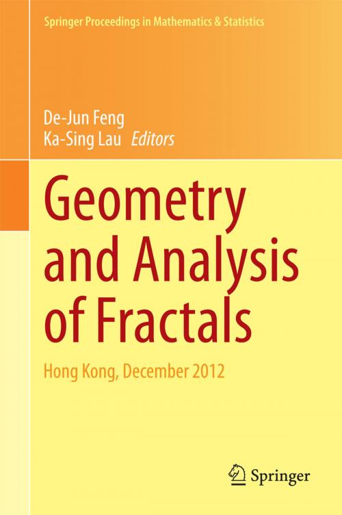 Cover of the book Geometry and Analysis of Fractals by , Springer Berlin Heidelberg