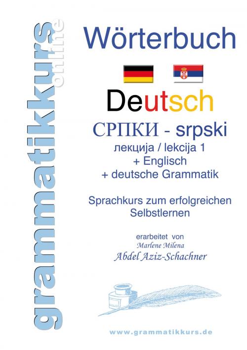 Cover of the book Deutsch Serbisch Lektion 1 by Marlene Abdel Aziz-Schachner, Books on Demand
