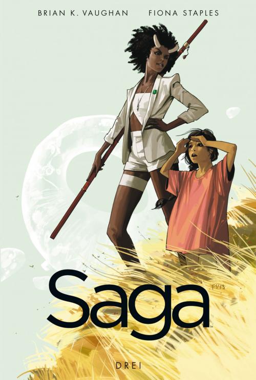 Cover of the book Saga 3 by Brian K. Vaughan, Fiona Staples, Cross Cult