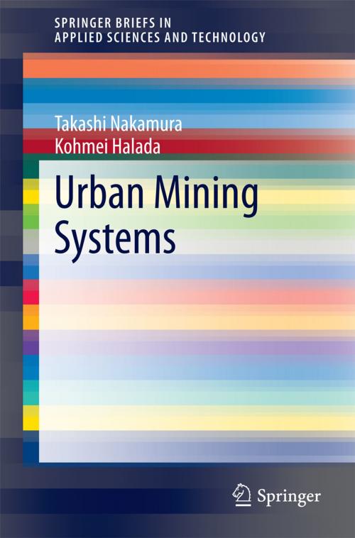 Cover of the book Urban Mining Systems by Kohmei Halada, Takashi Nakamura, Springer Japan