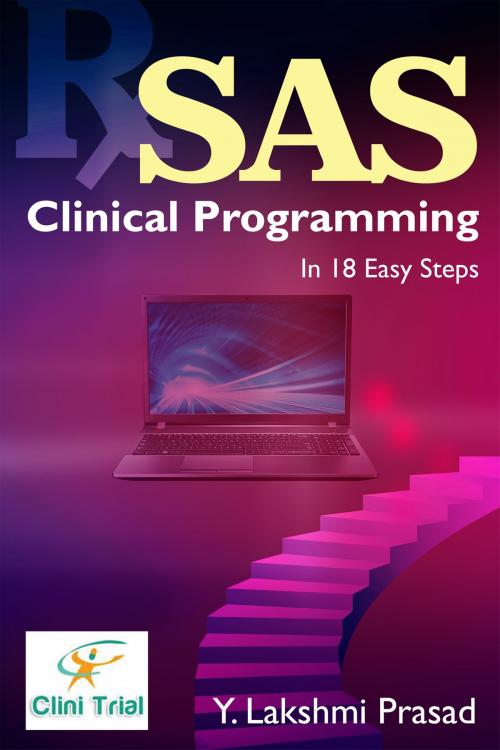 Cover of the book SAS Clinical Programming by Y. LAKSHMI PRASAD, Notion Press