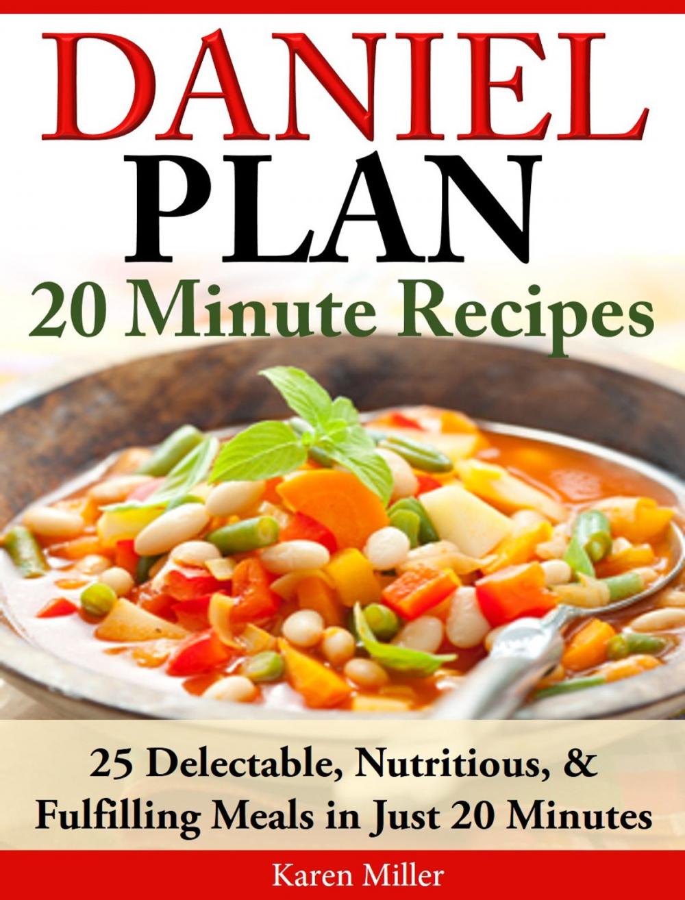 Big bigCover of Daniel Diet: 20 Minute Recipes