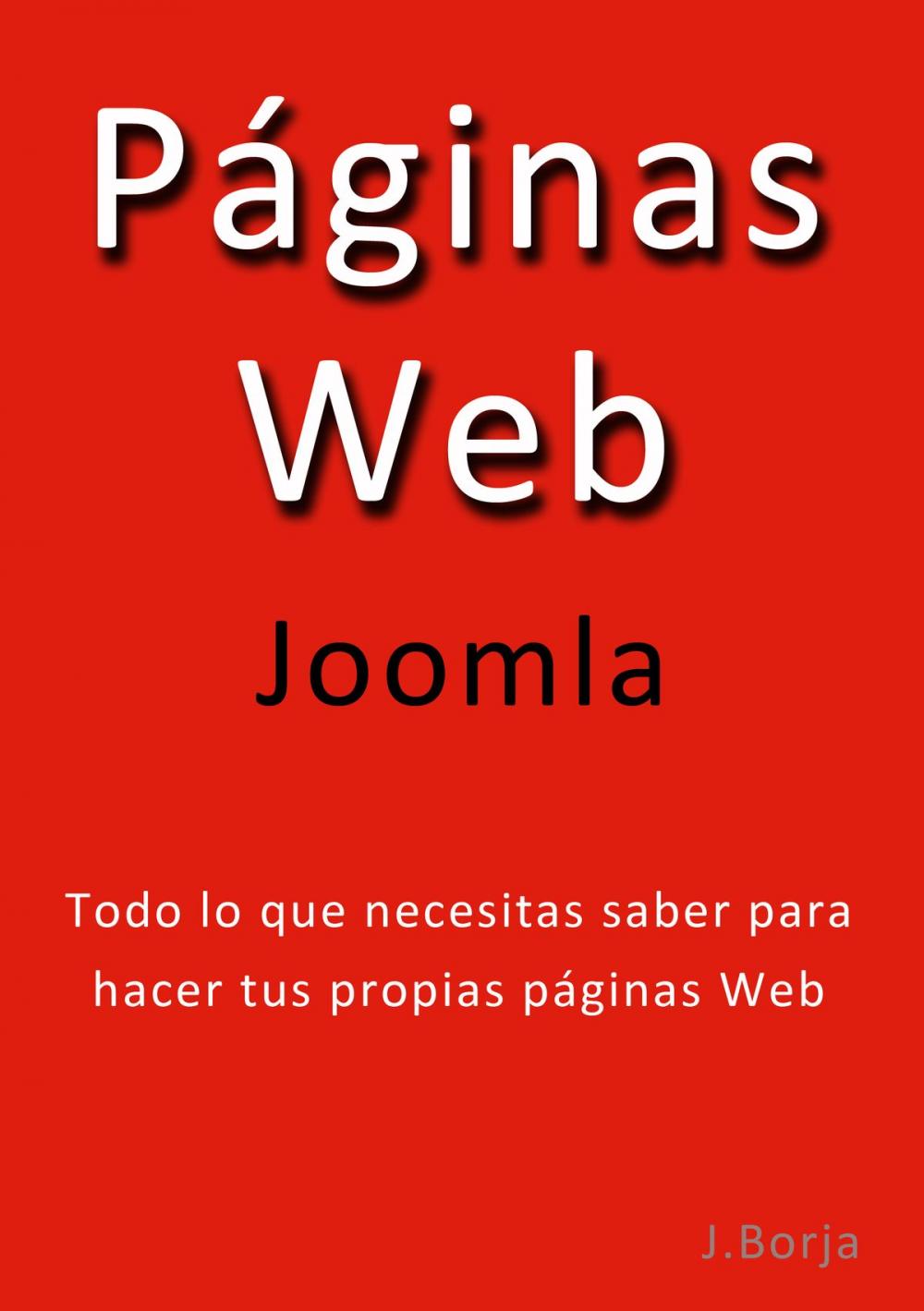 Big bigCover of Páginas Web Joomla