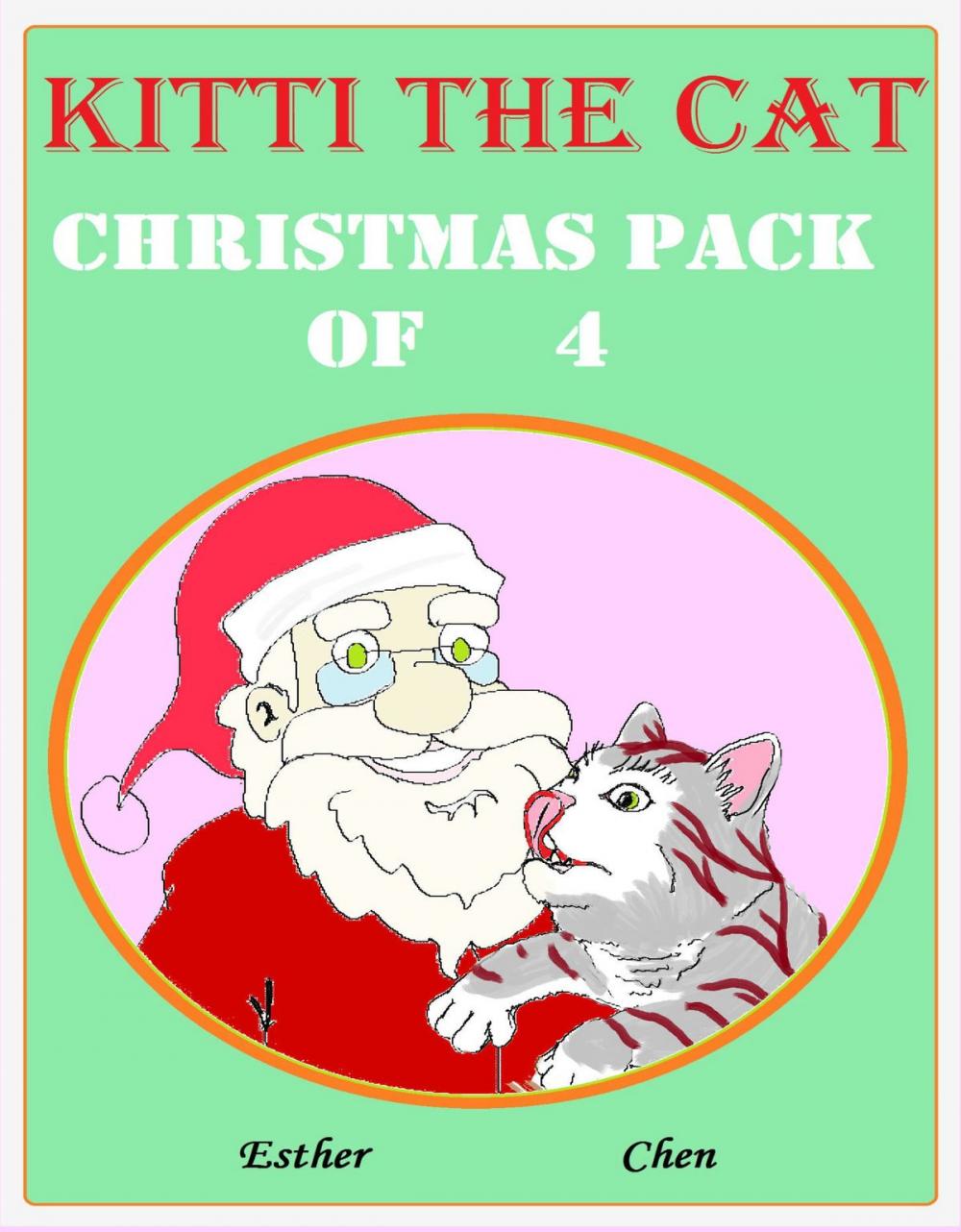 Big bigCover of Kitti The Cat: Christmas Pack of 4