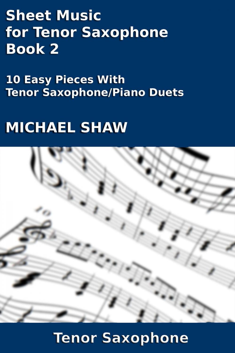 Big bigCover of Sheet Music for Tenor Saxophone: Book 2