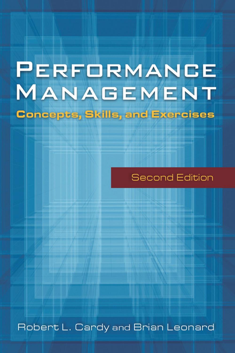 Big bigCover of Performance Management: Concepts, Skills and Exercises