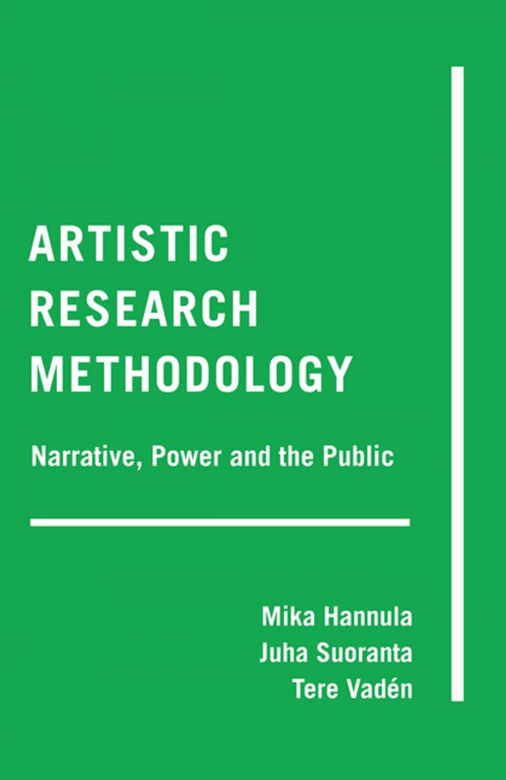 Big bigCover of Artistic Research Methodology