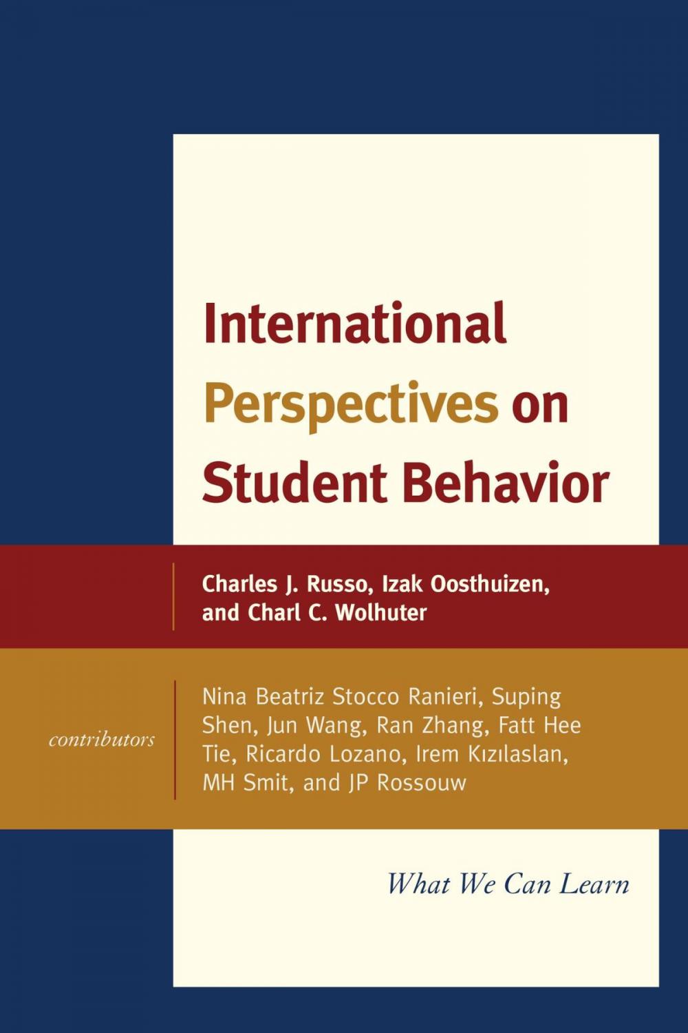 Big bigCover of International Perspectives on Student Behavior