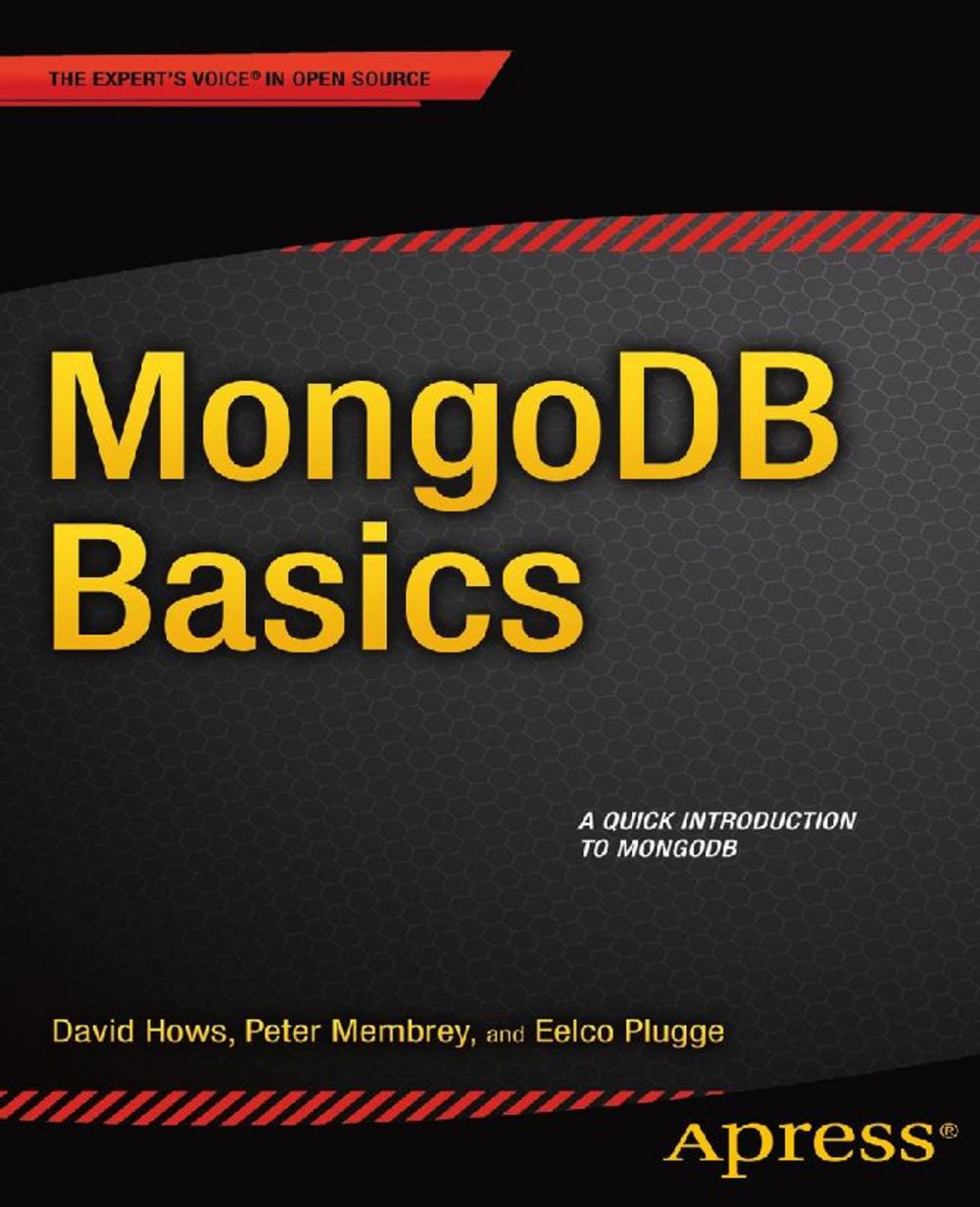 Big bigCover of MongoDB Basics
