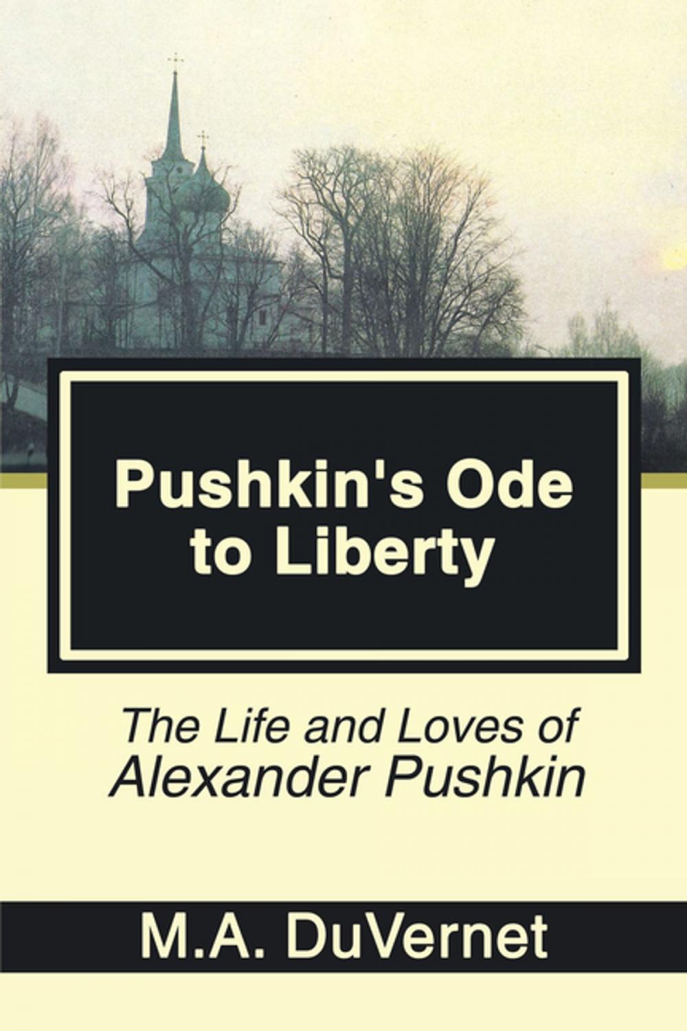 Big bigCover of Pushkin's Ode to Liberty