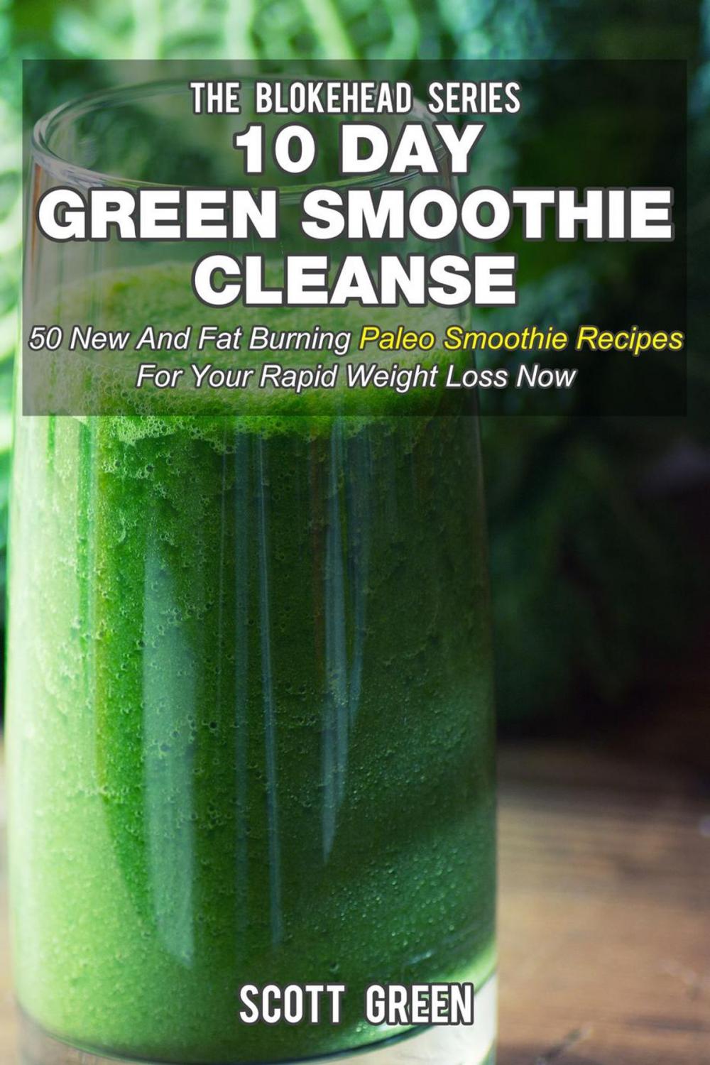 Big bigCover of 10 Day Green Smoothie Cleanse: 50 New and Fat Burning Paleo Smoothie Recipes for your Rapid Weight Loss Now