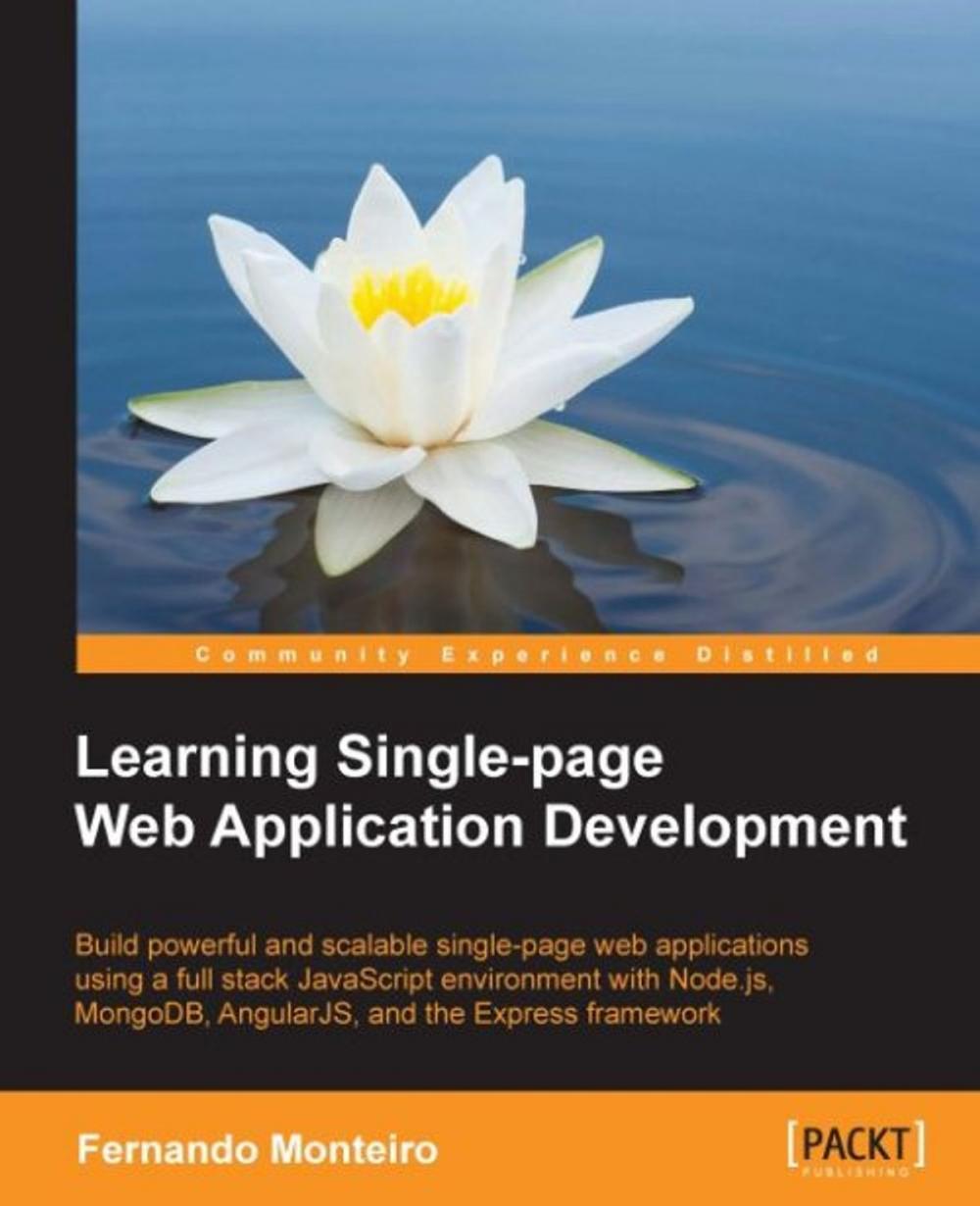 Big bigCover of Learning Single-page Web Application Development