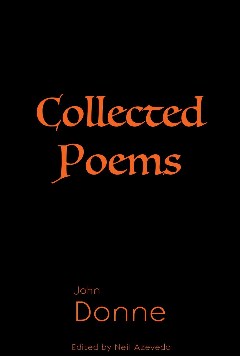 Big bigCover of Collected Poems of John Donne
