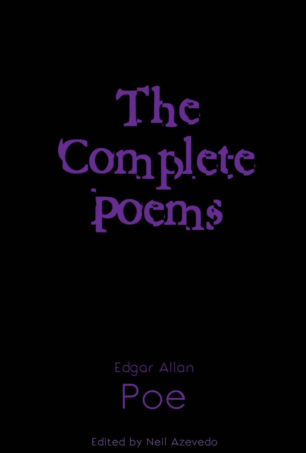 Big bigCover of Complete Poems of Edgar Allan Poe