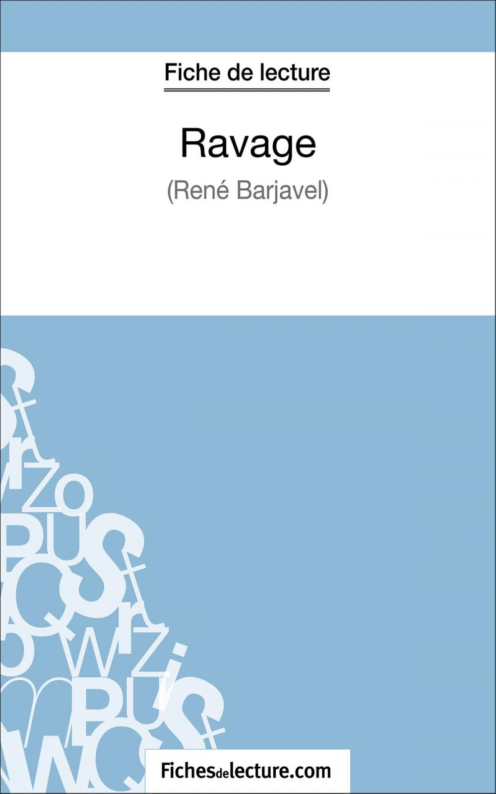 Big bigCover of Ravage de René Barjavel (Fiche de lecture)