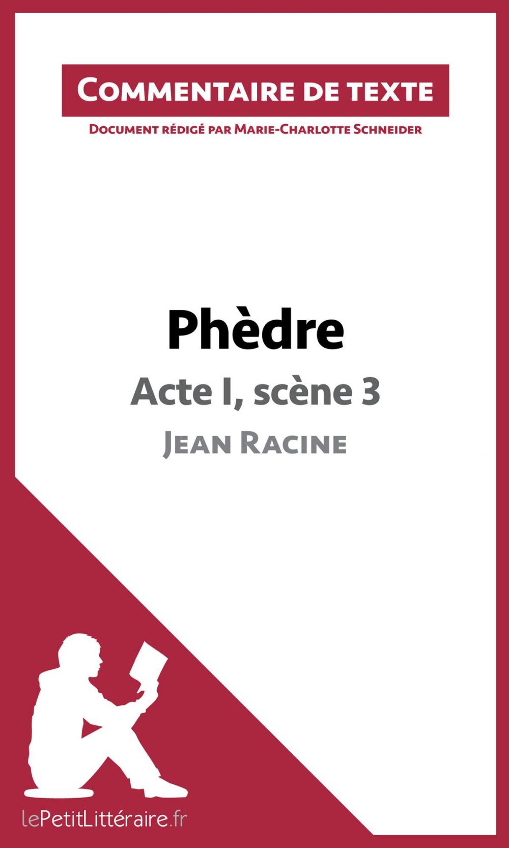 Big bigCover of Phèdre de Racine - Acte I, scène 3