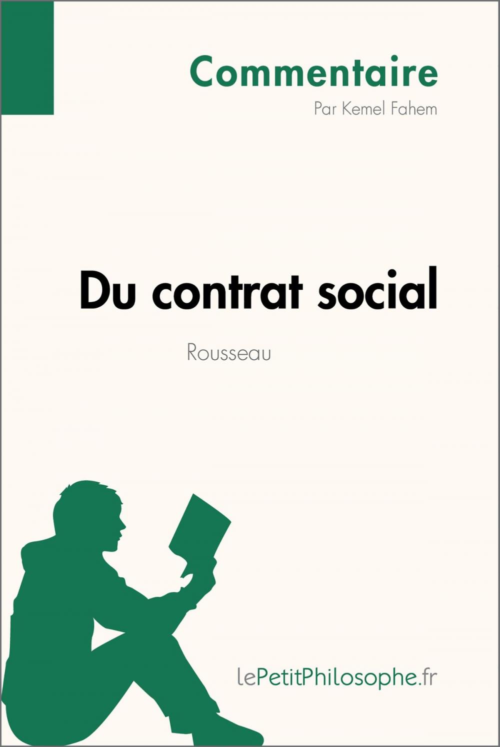 Big bigCover of Du contrat social de Rousseau (Commentaire)