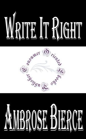 Cover of the book Write It Right by Edgar Allan Poe