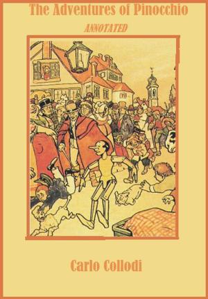 Book cover of The Adventures of Pinocchio (Annotated)