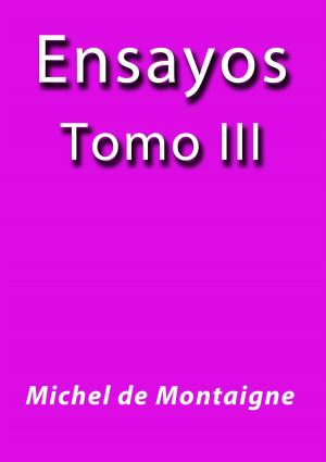 Cover of the book Ensayos III by Honore de Balzac
