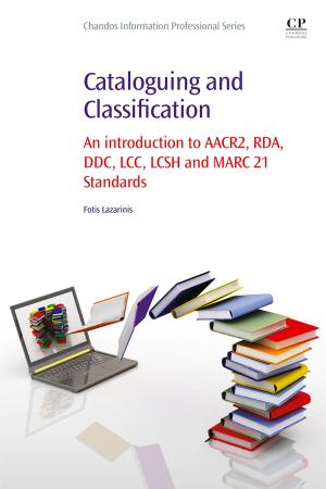 Cover of the book Cataloguing and Classification by Sven Erik Jørgensen, Ni-Bin Chang, Fu-Liu Xu