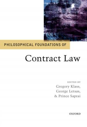 Cover of the book Philosophical Foundations of Contract Law by Mitsuo Matsushita, Thomas J. Schoenbaum, Petros C. Mavroidis