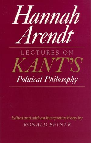 Book cover of Lectures on Kant's Political Philosophy