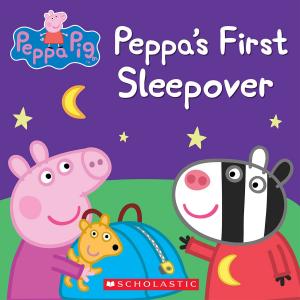 Book cover of Peppa's First Sleepover (Peppa Pig)