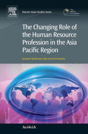 Book cover of The Changing Role of the Human Resource Profession in the Asia Pacific Region