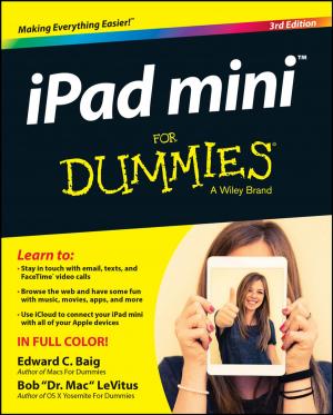 Cover of the book iPad mini For Dummies by Glenn Shepard