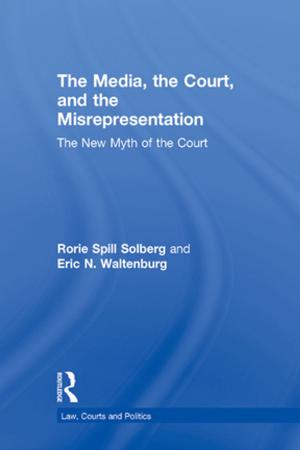Cover of the book The Media, the Court, and the Misrepresentation by Brian Edwards