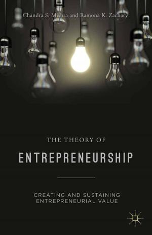 Book cover of The Theory of Entrepreneurship