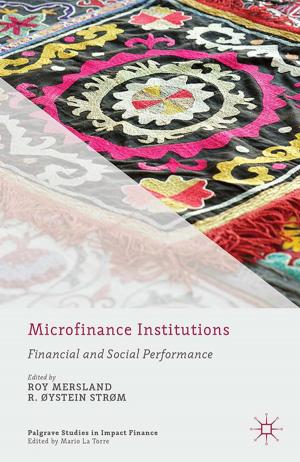 Cover of the book Microfinance Institutions by Jeremy Seekings, Nicoli Nattrass, Kasper
