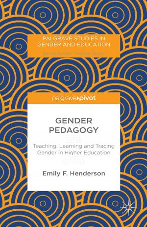 Cover of the book Gender Pedagogy by A. Smart, J. Creelman