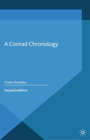 Cover of the book A Conrad Chronology by 