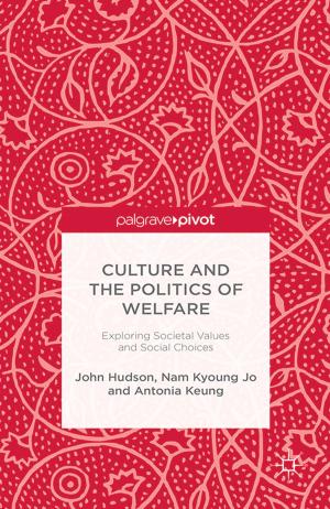 Cover of the book Culture and the Politics of Welfare by Hironobu Nakagawa, Tatsuya Uchida