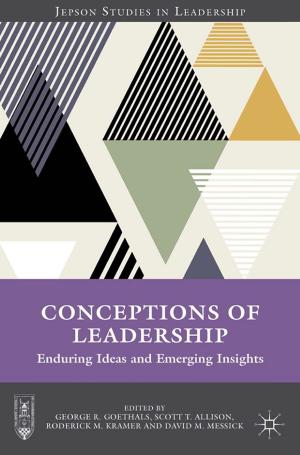 Cover of the book Conceptions of Leadership by Seung Ho Park, Gerardo R. Ungson, Andrew Cosgrove
