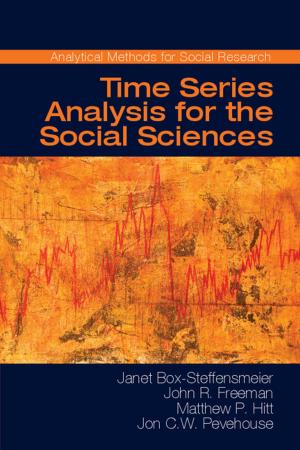 Book cover of Time Series Analysis for the Social Sciences