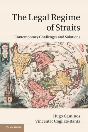Cover of the book The Legal Regime of Straits by 