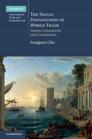 Cover of the book The Social Foundations of World Trade by Terje Aven