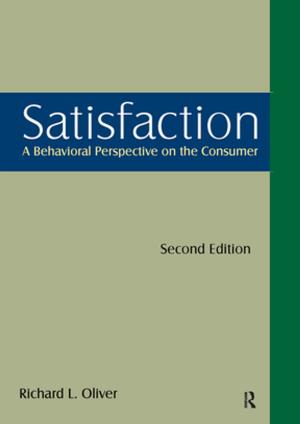 Cover of the book Satisfaction: A Behavioral Perspective on the Consumer by Katerina Sideri