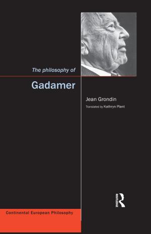 Book cover of The Philosophy of Gadamer