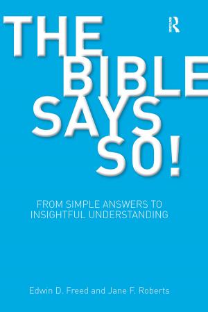 Cover of the book The Bible Says So! by Melvin I. Urofsky