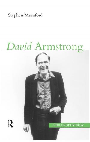 Cover of the book David Armstrong by Tom Wolsky
